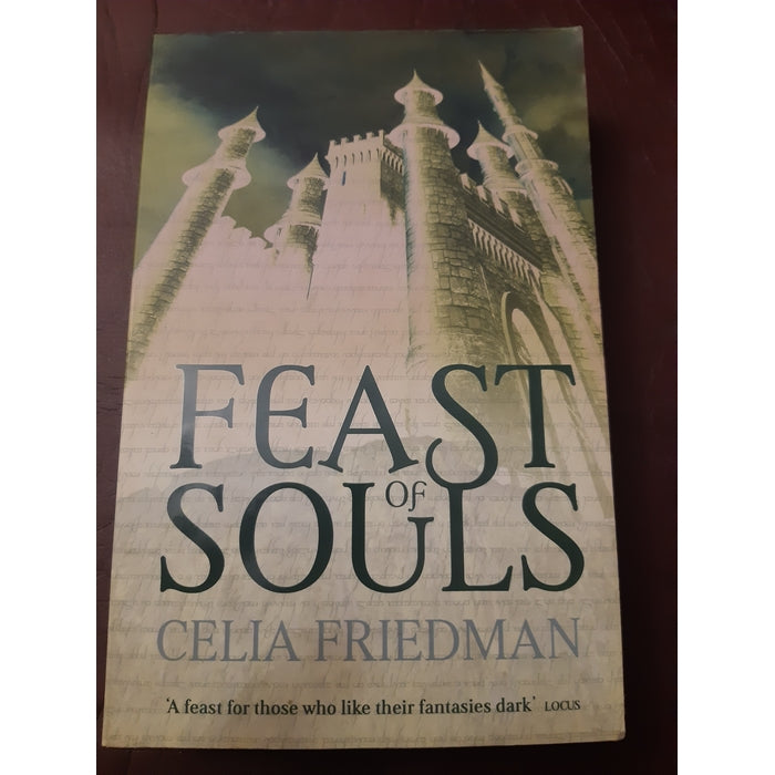 Front Cover Of The Best-Selling Book Feast of Souls Celia Friedman
