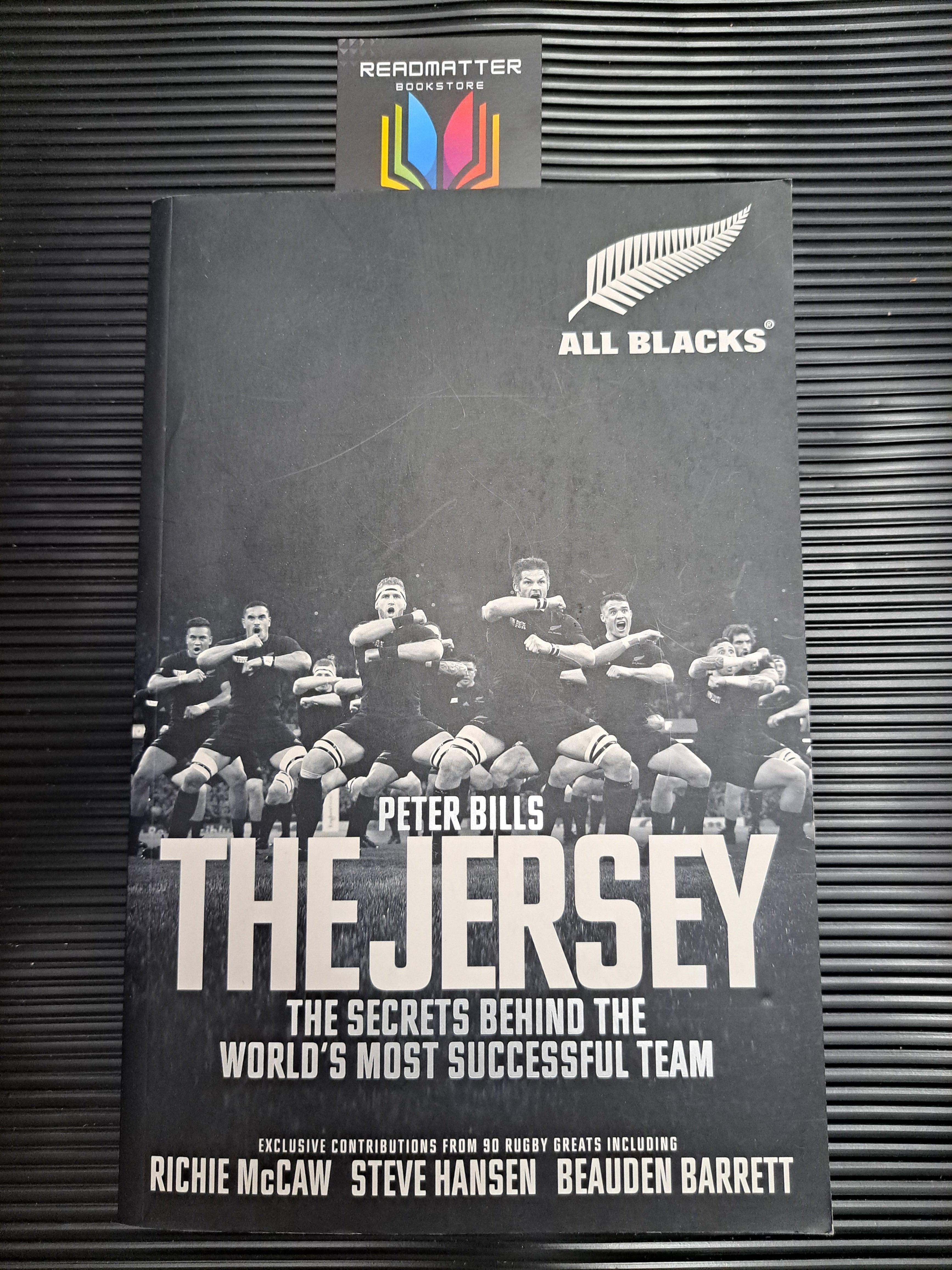 Front Cover Of The Best-Selling Book The Jersey: The Secrets Behind The World'S Most Successful Team Peter Bills