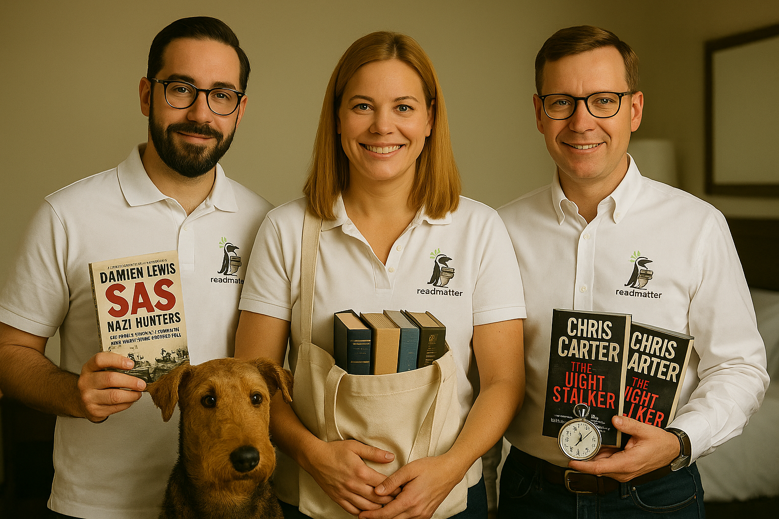 I Don’t Read at Work — I Live Stories