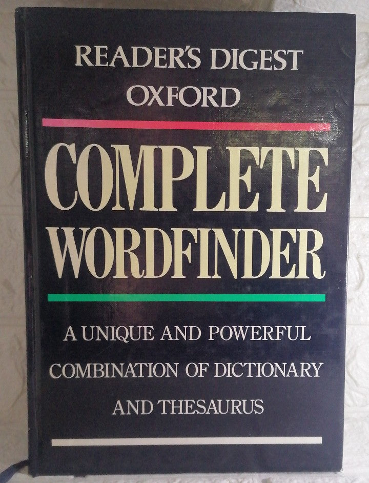 Front Cover Of Oxford Complete Wordfinder (Reader's Digest Association)