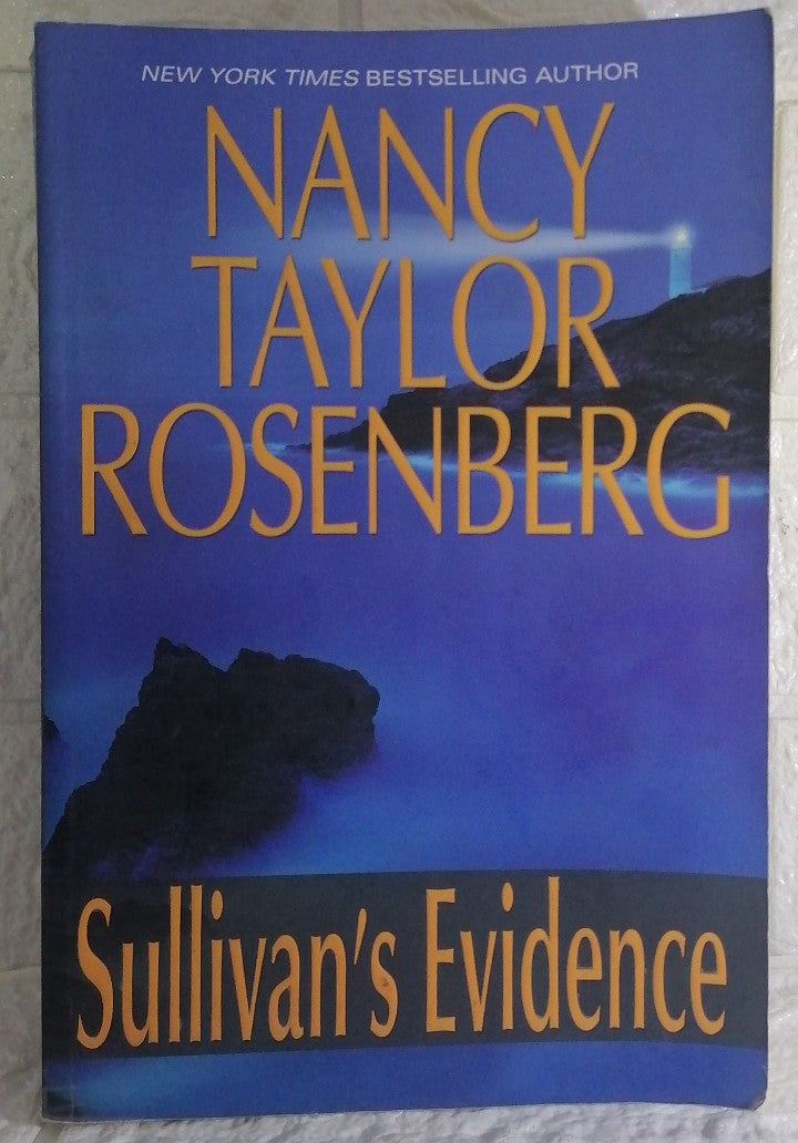 Front Cover Of Sullivan's Evidence (Carolyn Sullivan #3) (Nancy Taylor Rosenberg)