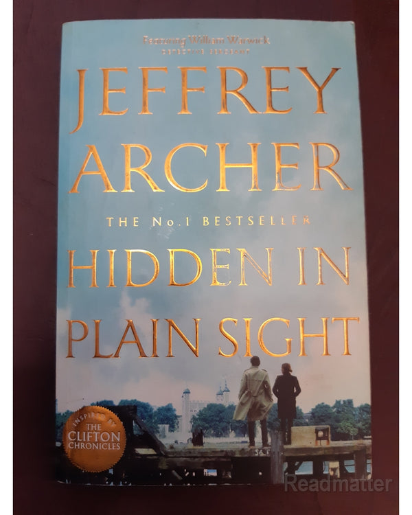 Front Cover Of Hidden In Plain Sight (William Warwick Novels) (Archer, Jeffrey))