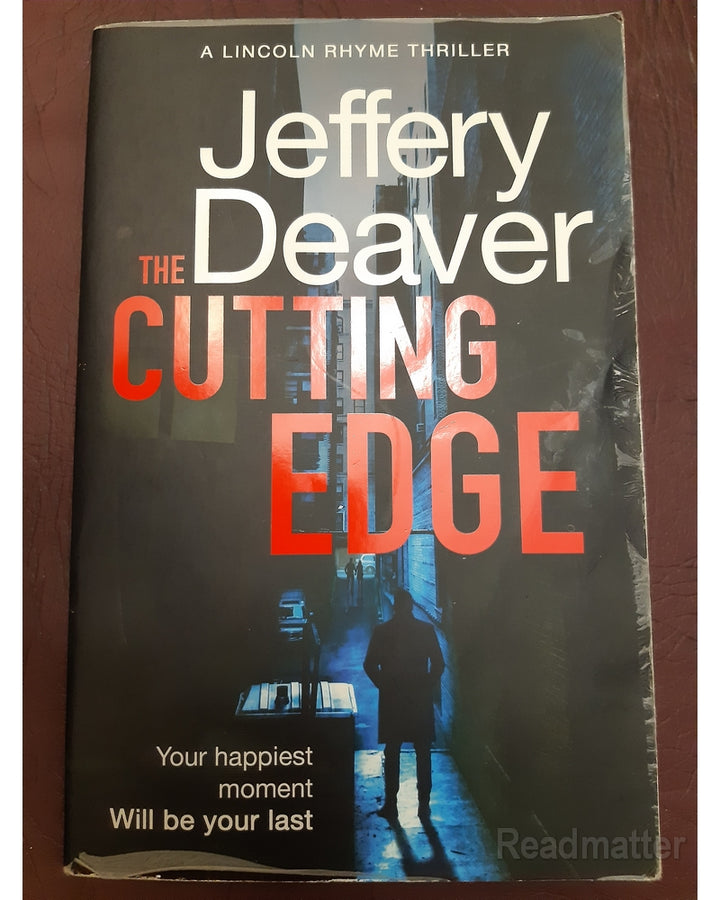 Front Cover Of The Best-Selling Book The Cutting Edge Deaver, Jeffery