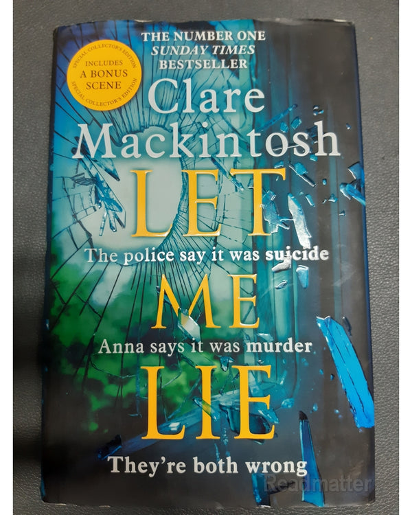 Front Cover Of Let Me Lie (Mackintosh, Clare))