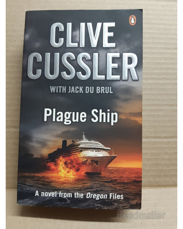 Front Cover Of Plague Ship (Clive Cussler))