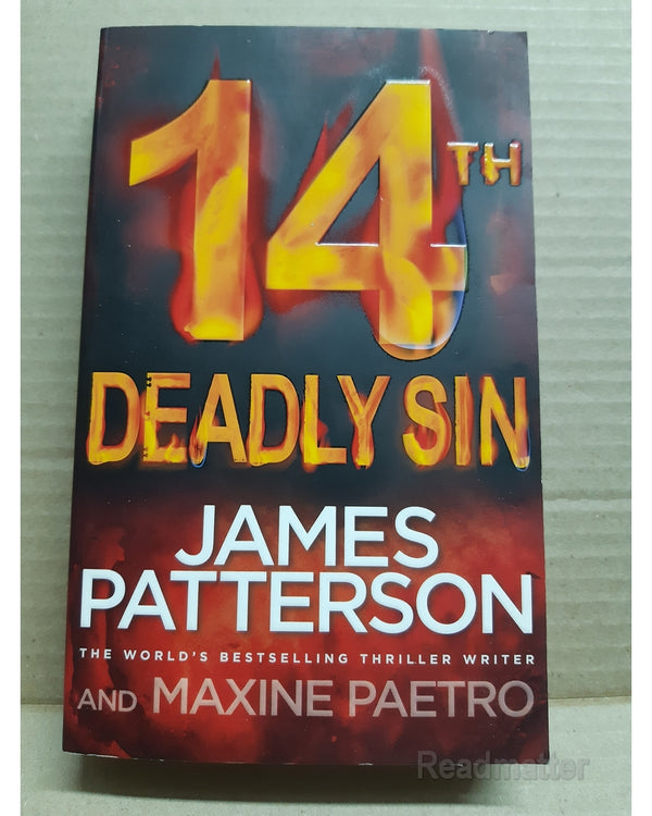 Front Cover Of 14Th Deadly Sin: When The Law Can'T Be Trusted, Chaos Reigns... (Womenâ€™S Murder Club 14) (James Patterson)