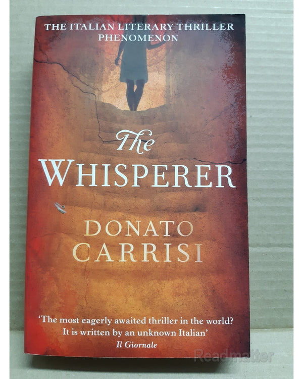 Front Cover Of The Best-Selling Book The Whisperer Donato Carrisi