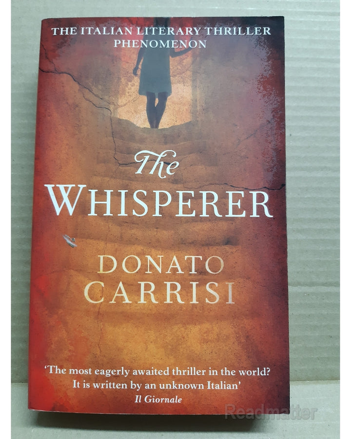 Front Cover Of The Best-Selling Book The Whisperer Donato Carrisi