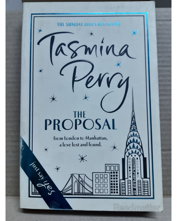 Front Cover Of The Best-Selling Book The Proposal: A Spellbinding Tale Of Love And Second Chances Tasmina Perry