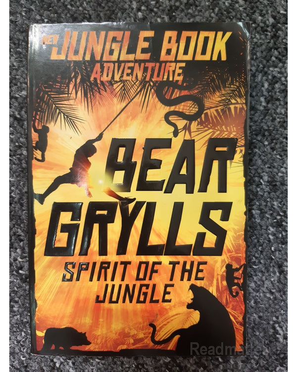 Front Cover Of Spirit Of The Jungle (The Jungle Book (Bear Grylls)