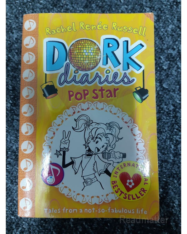 Front Cover Of Dork Diaries Pop Star Pa (Rachel Renee Russell)