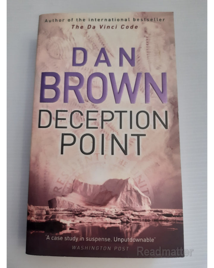 Front Cover Of Deception Point (Dan Brow)