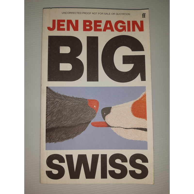 Front Cover Of Big Swiss (Jen Beagin)