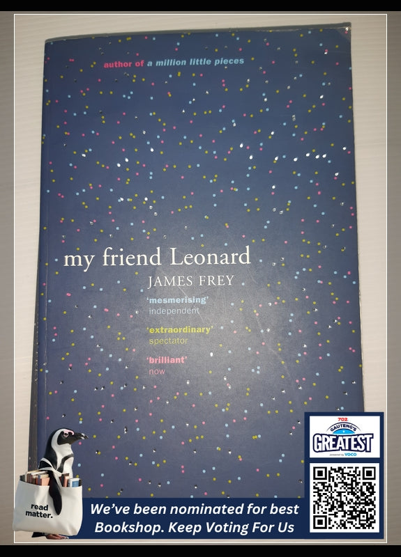 Front Cover Of The Best-Selling Book My Friend Leonard James Frey