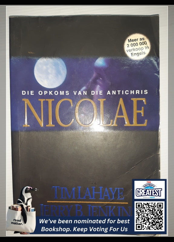 Front Cover Of The Best-Selling Book Nicolae Tim F. LaHaye, Jerry B. Jenkins, Monica De Vries