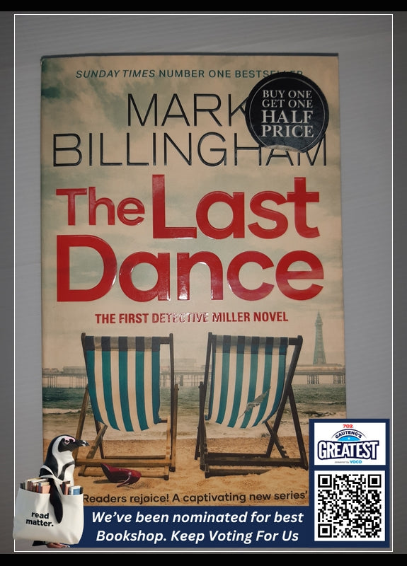 Front Cover Of The Best-Selling Book The Last Dance: A Detective Miller case - the first new Billingham series in 20 years Mark Billingham