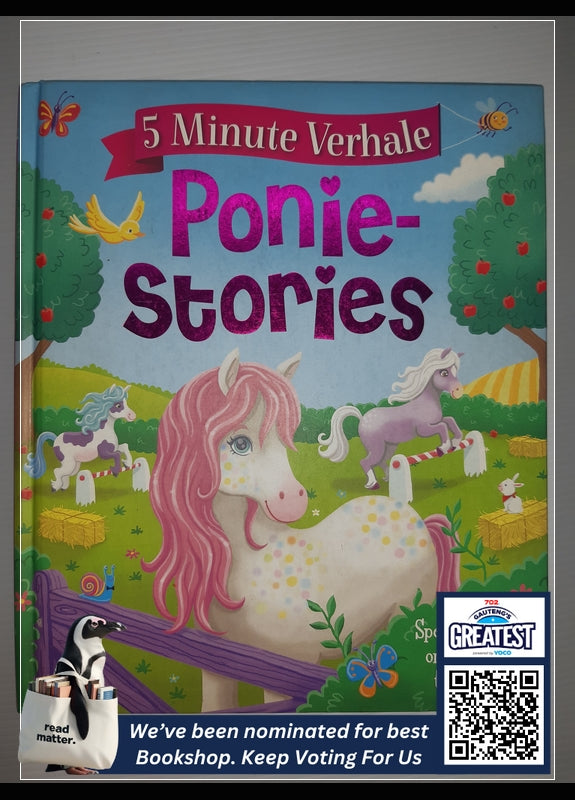 Front Cover Of The Best-Selling Book Ponie Stories Verhaal 5 Minute