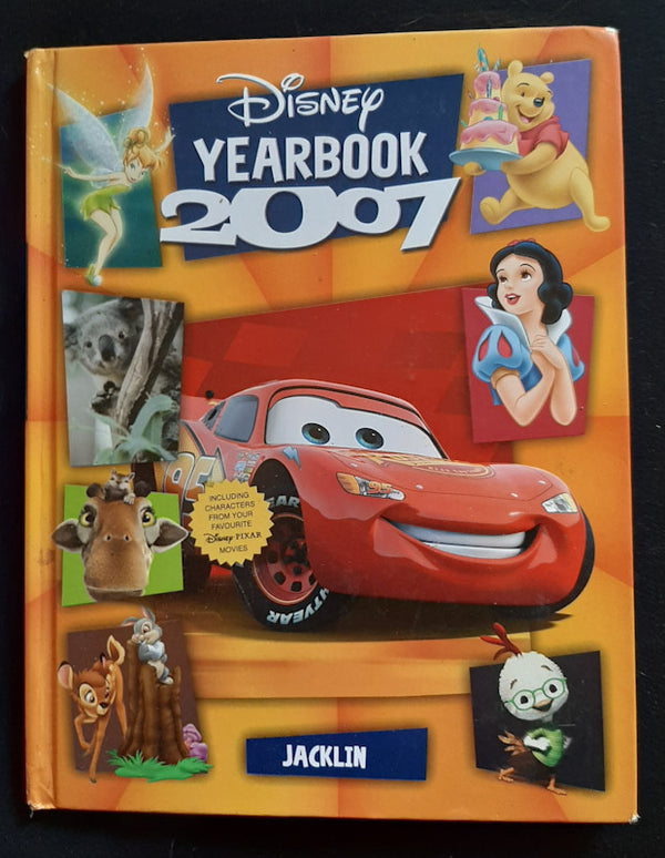 Front Cover Of Disney Year Book 2007 (Large Hardcover
)