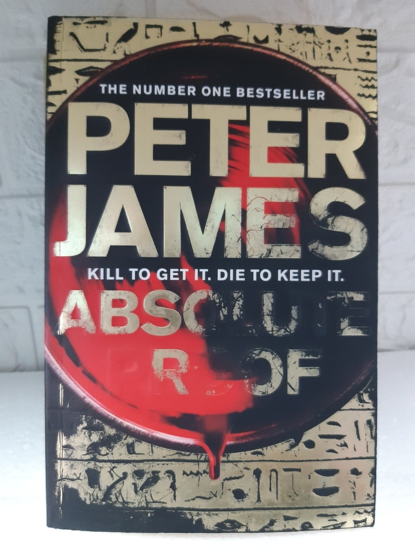 Front Cover Of Absolute Proof (Peter James)