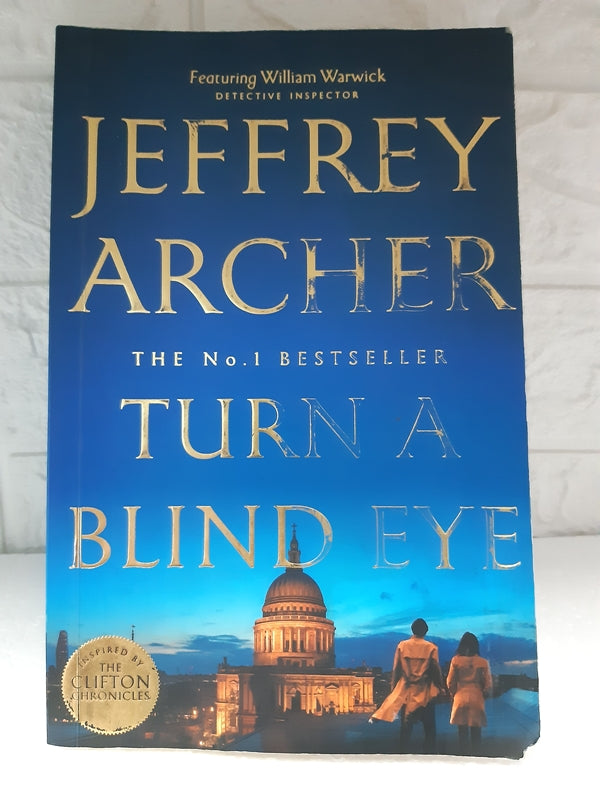 Front Cover Of Turn A Blind Eye (Jeffrey Archer)