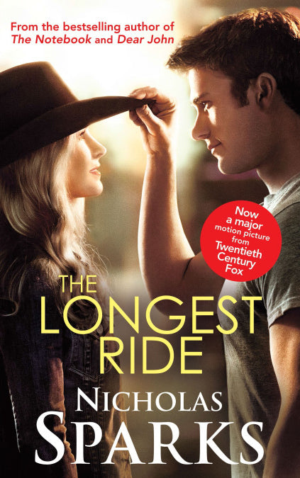 Front Cover Of The Longest Ride (Nicholas Sparks)