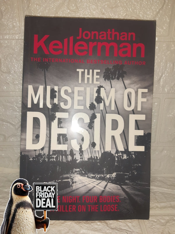 Front Cover Of The Best-Selling Book The Museum Of Desire (Jonathan Kellerman)