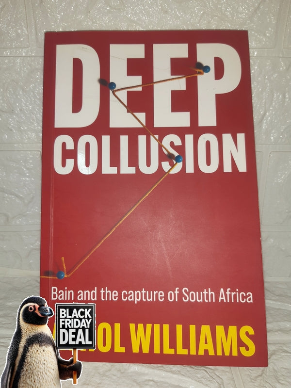 Front Cover Of The Best-Selling Book Deep Collusion (Athol Williams)