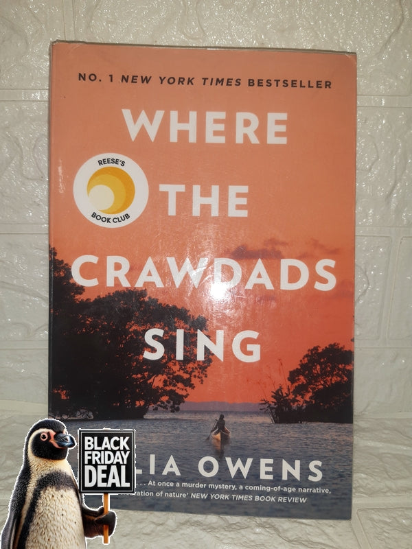 Front Cover Of The Best-Selling Book Where The Crawdads Sing (Delia Owens)