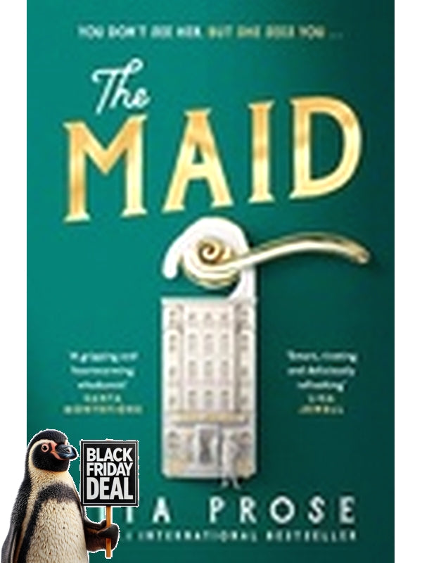 Front Cover Of The Best-Selling Book The Maid (Nita Prose)