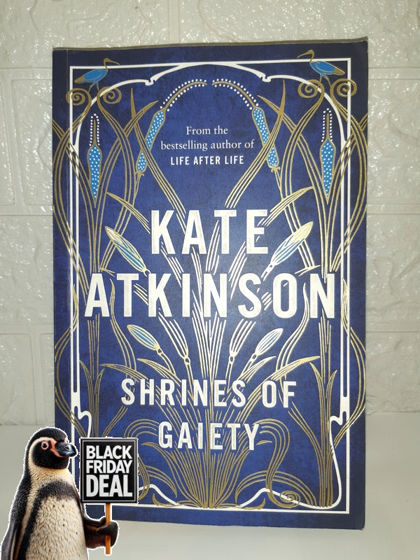 Front Cover Of The Best-Selling Book Shrines Of Gaiety (Kate Atkinson)