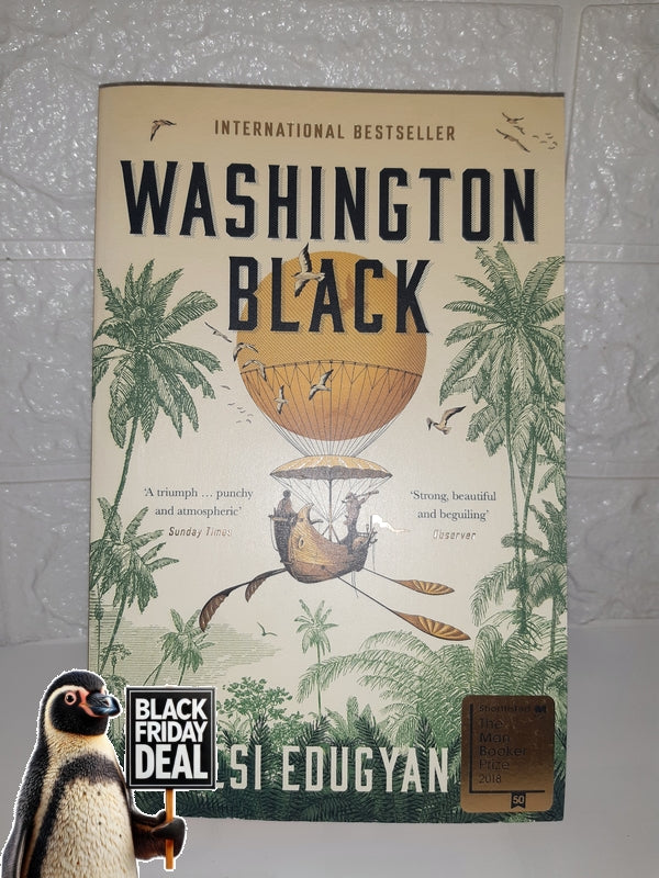 Front Cover Of The Best-Selling Book Washington Black (Esi Edugyan)