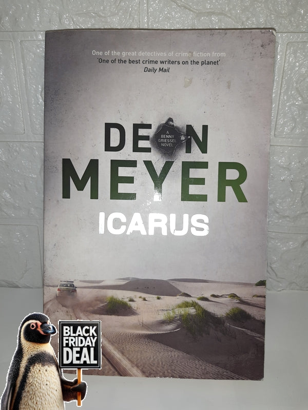 Front Cover Of The Best-Selling Book Icarus (Deon Meyer)