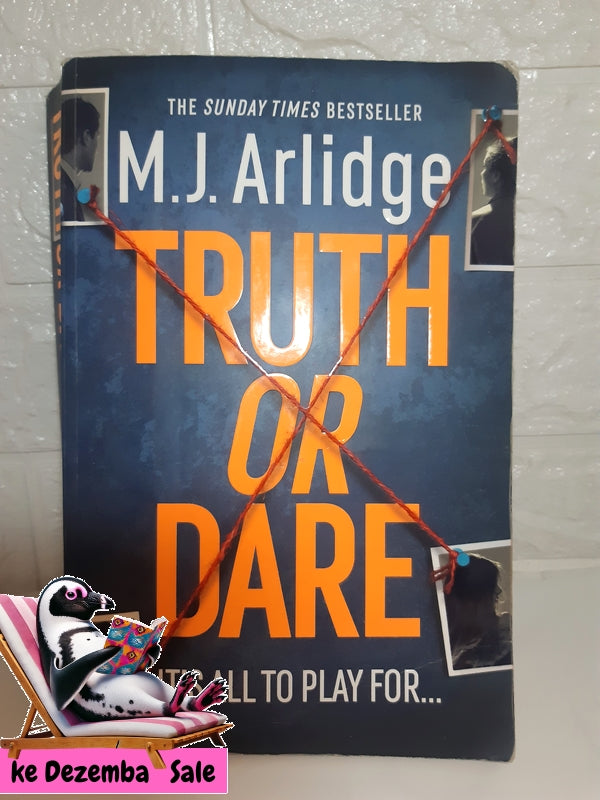 Front Cover Of The Best-Selling Book Truth Or Dare (M. J. Arlidge)