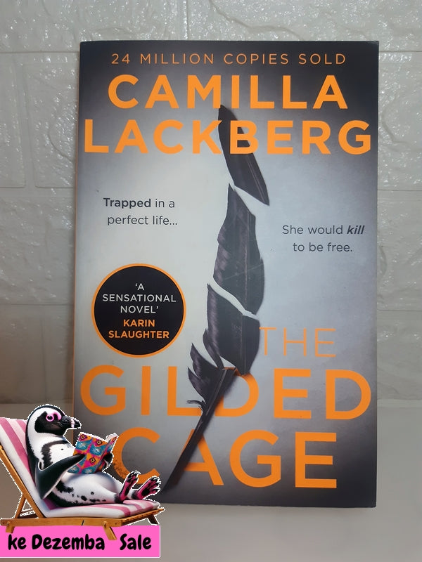 Front Cover Of The Best-Selling Book The Gilded Cage (Camilla LÃ¤ckber