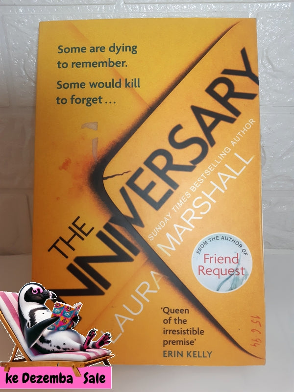 Front Cover Of The Best-Selling Book The Anniversary (Laura Marshall)