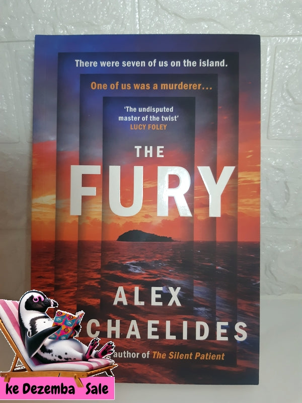 Front Cover Of The Best-Selling Book The Fury (Alex Michaelides)