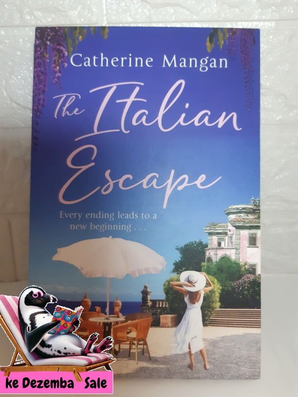 Front Cover Of The Best-Selling Book The Italian Escape (Catherine Mangan)