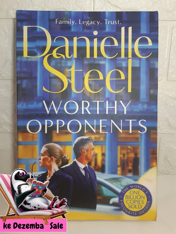 Front Cover Of The Best-Selling Book Worthy Opponents (Danielle Steel)