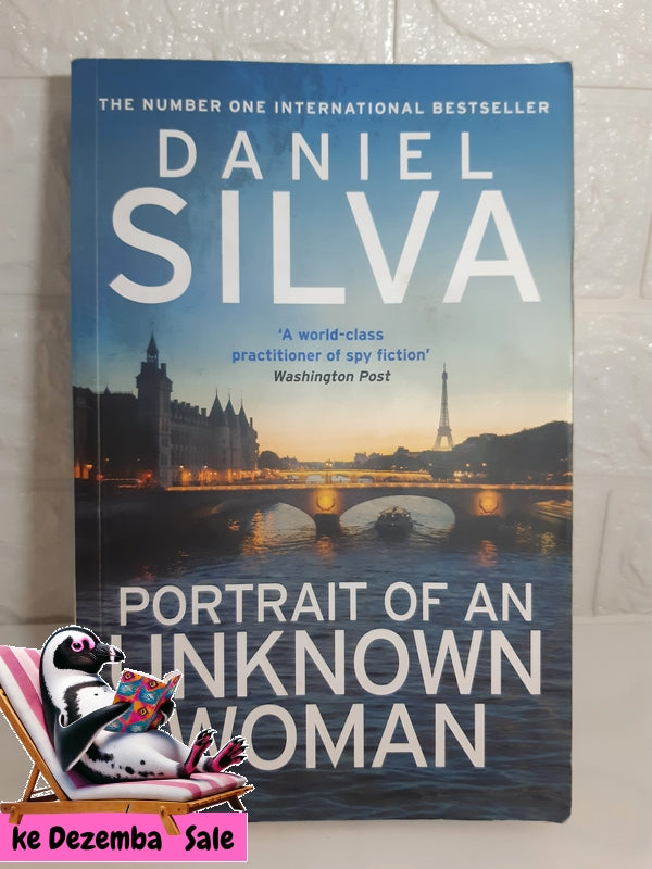 Front Cover Of The Best-Selling Book Portrait Of An Unknown Woman (Daniel Silva)