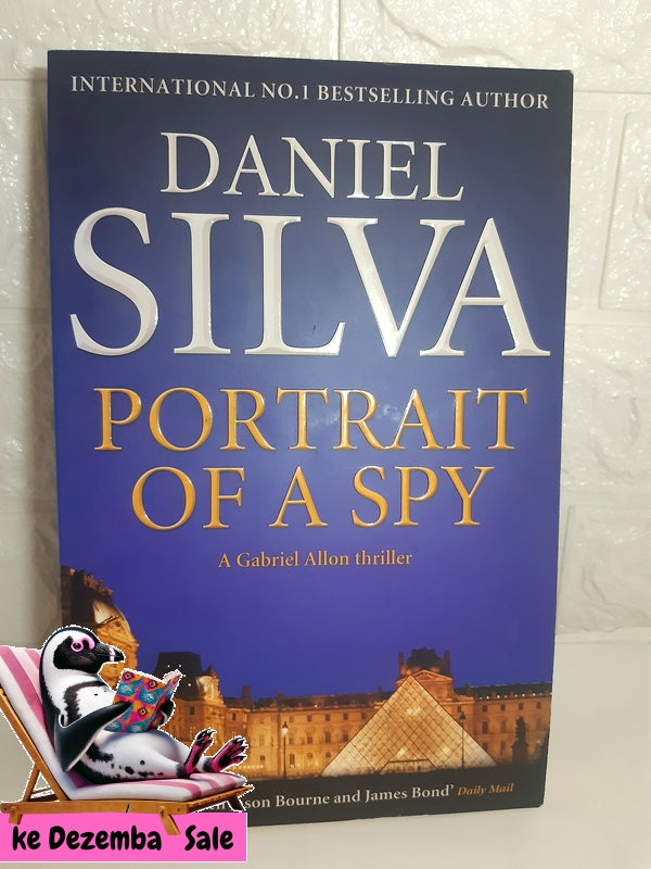 Front Cover Of The Best-Selling Book Portrait Of A Spy (Daniel Silva)