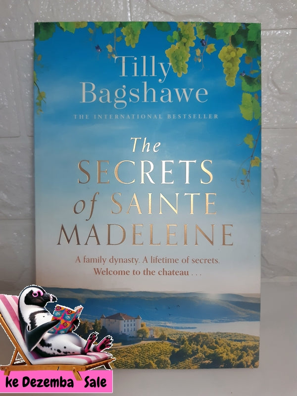 Front Cover Of The Best-Selling Book The Secrets Of Sainte Madeleine (Tilly Bagshawe)