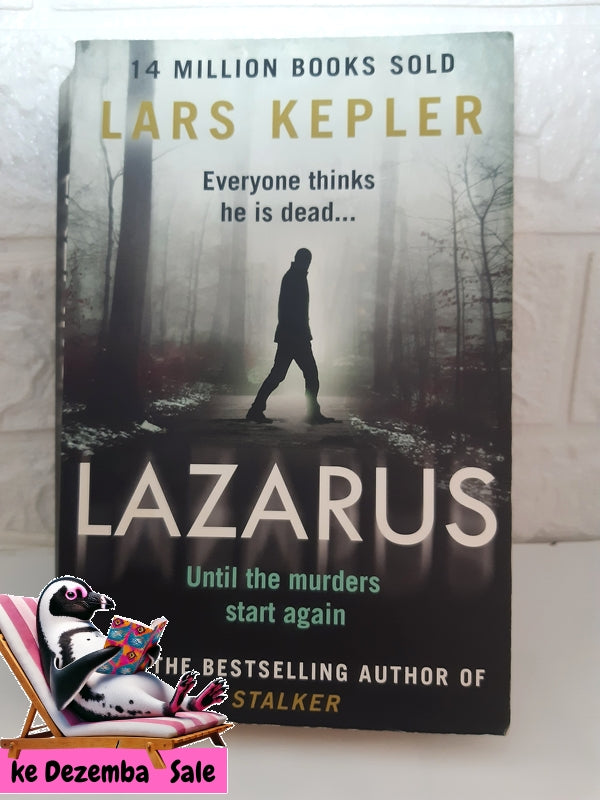 Front Cover Of The Best-Selling Book Lazarus (Lars Kepler)