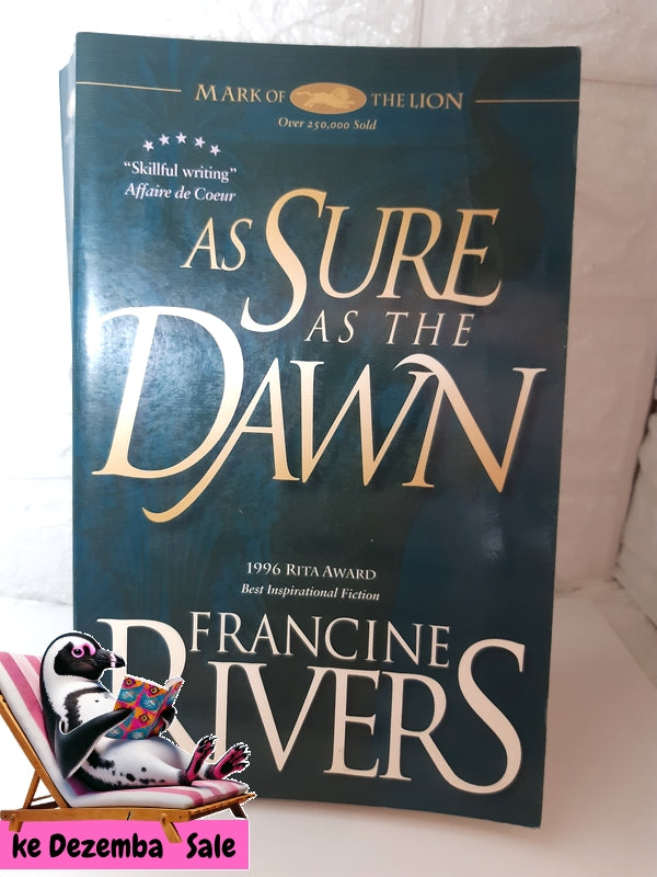 Front Cover Of The Best-Selling Book As Sure As The Dawn (Francine Rivers)