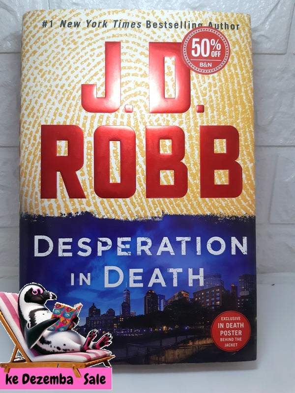 Front Cover Of The Best-Selling Book Desperation In Death (J. D. Robb)