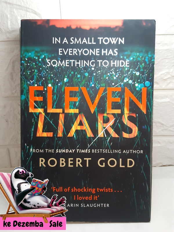 Front Cover Of The Best-Selling Book Eleven Liars (Robert Gold)