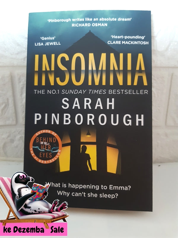 Front Cover Of The Best-Selling Book Insomnia (Sarah Pinborough)