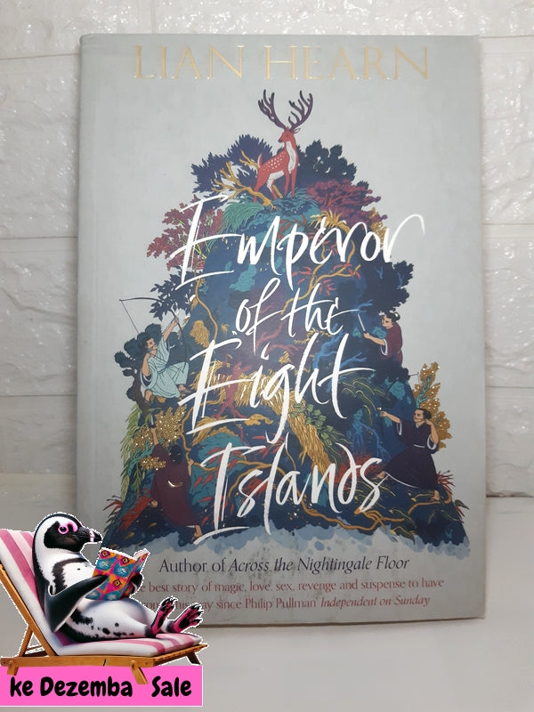 Front Cover Of The Best-Selling Book Emperor Of The Eight Islands (Lian Hearn)