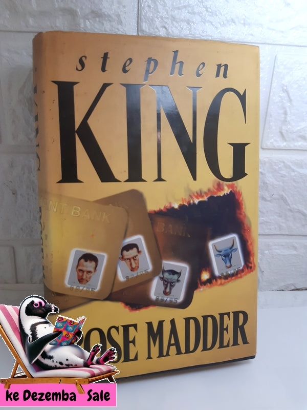 Front Cover Of The Best-Selling Book Rose Madder (Stephen King)