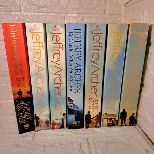 Front Cover Of The Clifton Chronicles 1-7 (Jeffrey Archer)