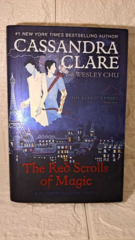 Front Cover Of The ​Red Scrolls Of Magic (Cassandra Clare, Wesley Chu)